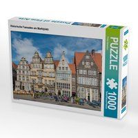 Produktbild: CALVENDO Puzzle Historische Fassaden am Marktplatz 1000 Teile Lege-Gr&ouml;&szlig;e 64 x 48 cm Foto-Puzzle Bild von Prime Selection