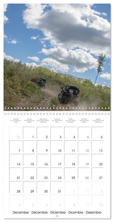 Produktbild: ATV/UTV Trail Riding in New England (Wall Calendar 2026 12 &times; 12 Inch) CALVENDO 12 Month Wall Calendar