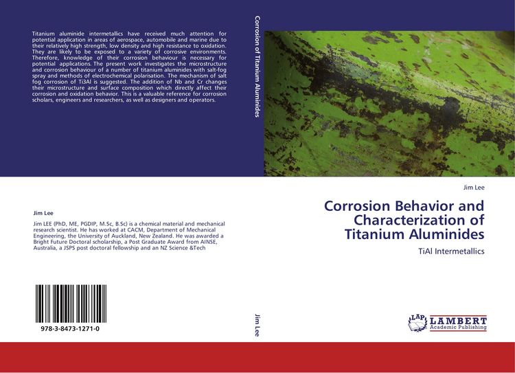 Produktbild: Corrosion Behavior and Characterization of Titanium Aluminides