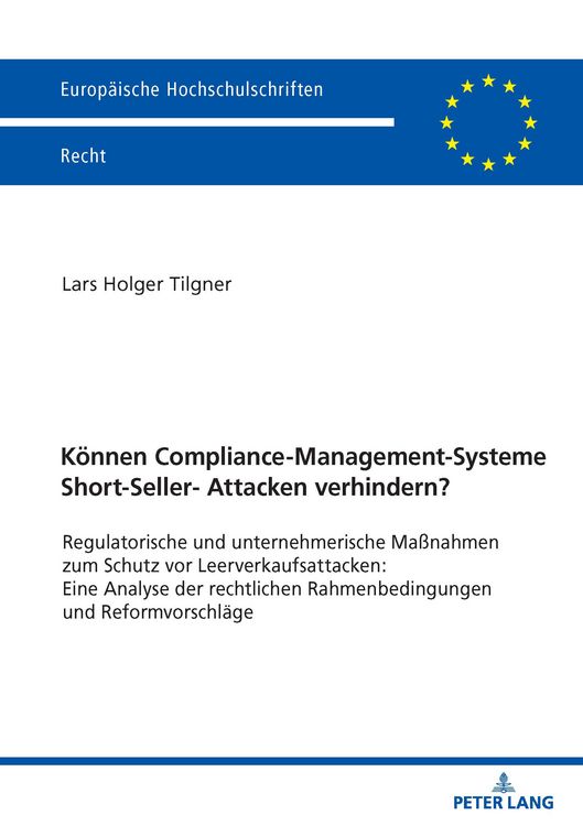 Produktbild: Koennen Compliance-Management-Systeme Short-Seller-Attacken verhindern?