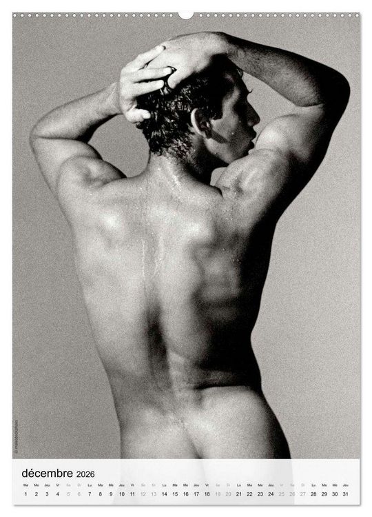 Produktbild: contrastes hommes (Calendrier mural 2026 DIN A2 horizontal) calendrier de bureau