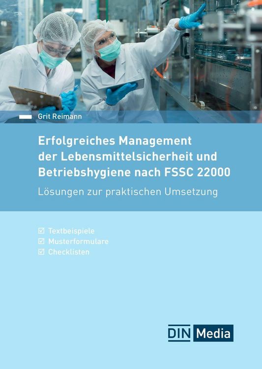 Produktbild: Erfolgreiches Management der Lebensmittelsicherheit und Betriebshygiene nach FSSC 22000