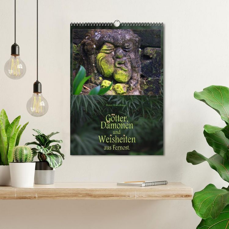 Produktbild: G&ouml;tter, D&auml;monen und Weisheiten aus Fernost (Wandkalender 2026 DIN A3 hoch), CALVENDO Monatskalender