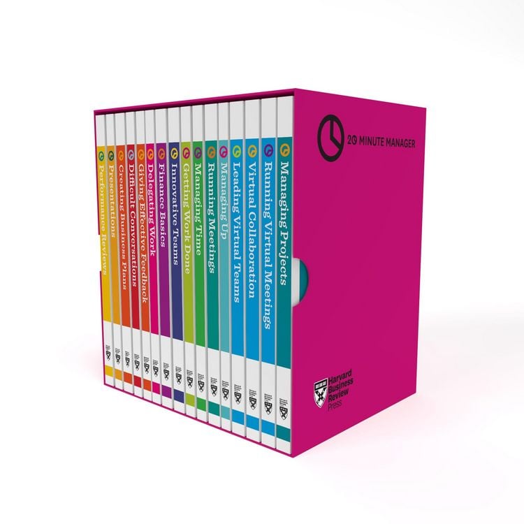 Produktbild: Harvard Business Review 20-Minute Manager Ultimate Boxed Set (16 Books)