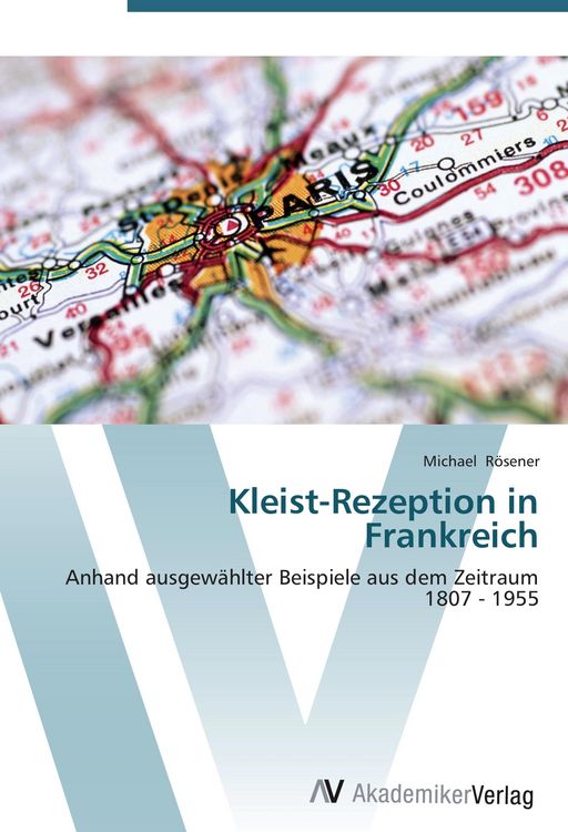 Produktbild: Kleist-Rezeption in Frankreich