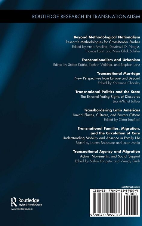 Produktbild: Transnational Agency and Migration