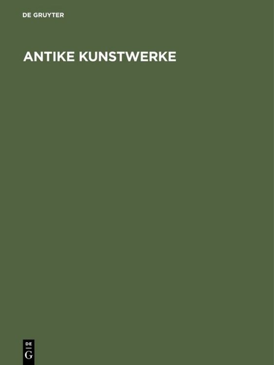 Produktbild: Antike Kunstwerke
