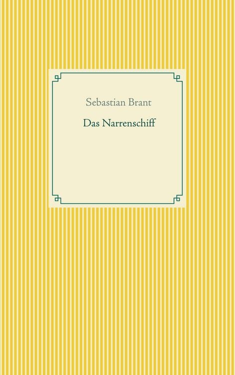 Produktbild: Das Narrenschiff