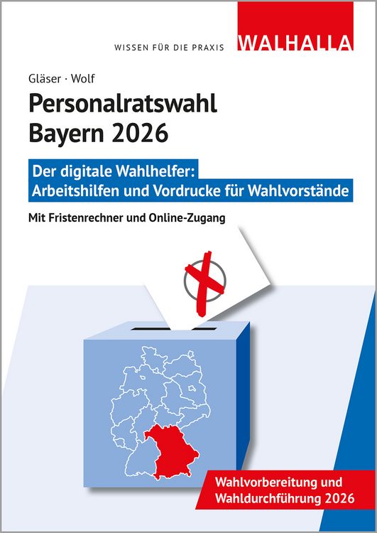 Produktbild: CD-ROM Personalratswahl Bayern 2026