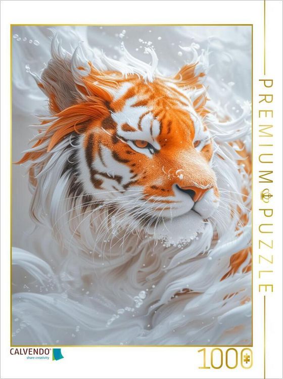 Produktbild: CALVENDO Puzzle Die Legende des Zaubertigers | 1000 Teile Lege-Gr&ouml;&szlig;e 64x48cm Foto-Puzzle f&uuml;r gl&uuml;ckliche Stunden
