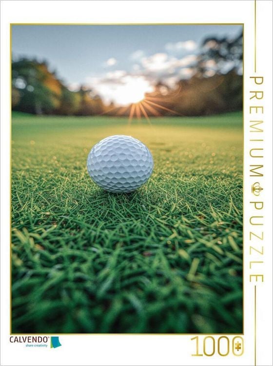 Produktbild: CALVENDO Puzzle Das Gr&uuml;n ist dein Spielfeld | 1000 Teile Lege-Gr&ouml;&szlig;e 64x48cm Foto-Puzzle f&uuml;r gl&uuml;ckliche Stunden