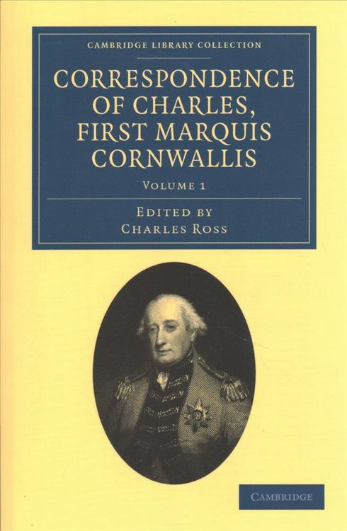 Produktbild: Correspondence of Charles, First Marquis Cornwallis 3 Volume Set