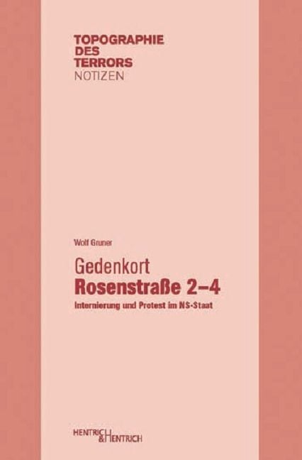 Produktbild: Gedenkort Rosenstra&szlig;e 2&ndash;4