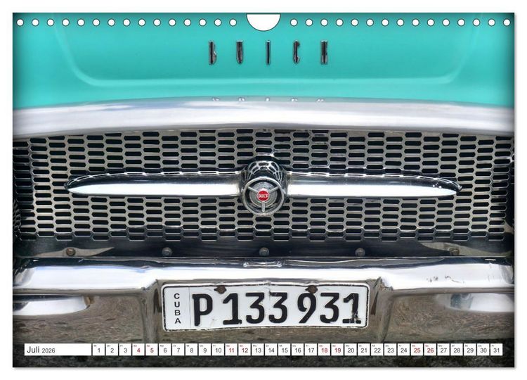 Produktbild: Traum in T&uuml;rkis - Buick Super 50 (Wandkalender 2026 DIN A4 quer), CALVENDO Monatskalender