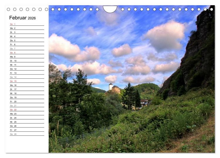 Produktbild: Die sch&ouml;nsten Landschaften in Deutschland - Das Ahrtal (Wandkalender 2026 DIN A4 quer), CALVENDO Monatskalender