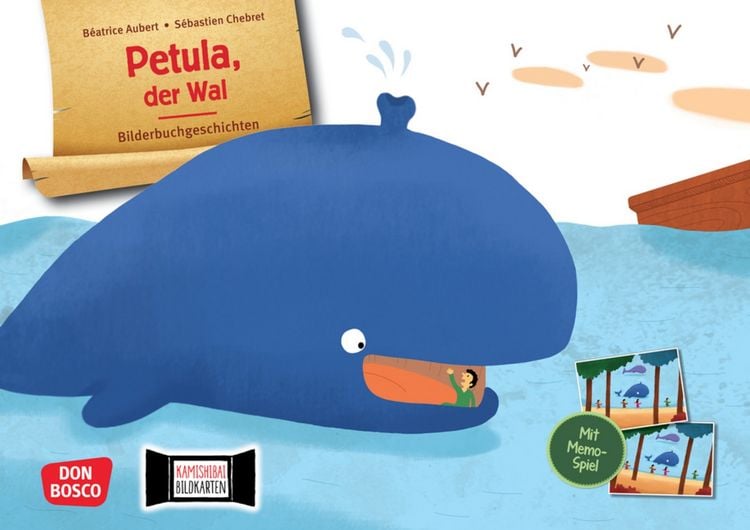 Produktbild: Petula, der Wal. Kamishibai Bildkartenset