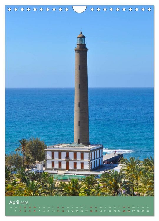 Produktbild: Erlebe mit mir Gran Canaria (Wandkalender 2026 DIN A4 hoch), CALVENDO Monatskalender