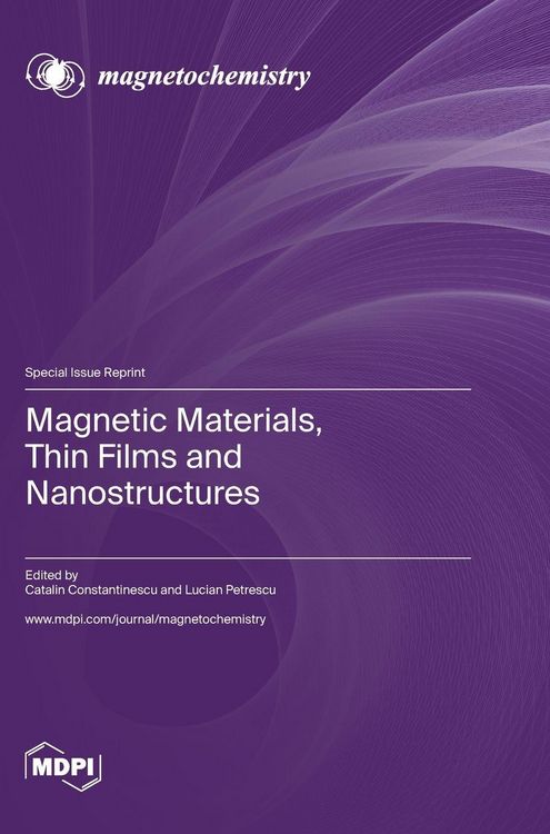 Produktbild: Magnetic Materials, Thin Films and Nanostructures