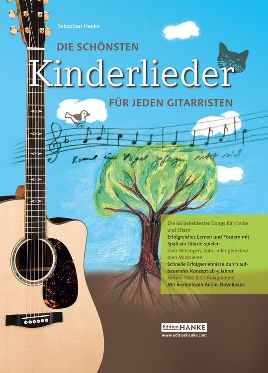 Produktbild: Die sch&ouml;nsten Kinderlieder f&uuml;r jeden Gitarristen