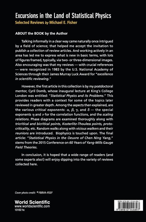 Produktbild: Excursions in The Land Of Statistical Physics