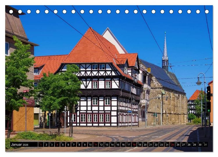 Produktbild: Halberstadt - Das Tor zum Harz (Tischkalender 2026 DIN A5 quer), CALVENDO Monatskalender