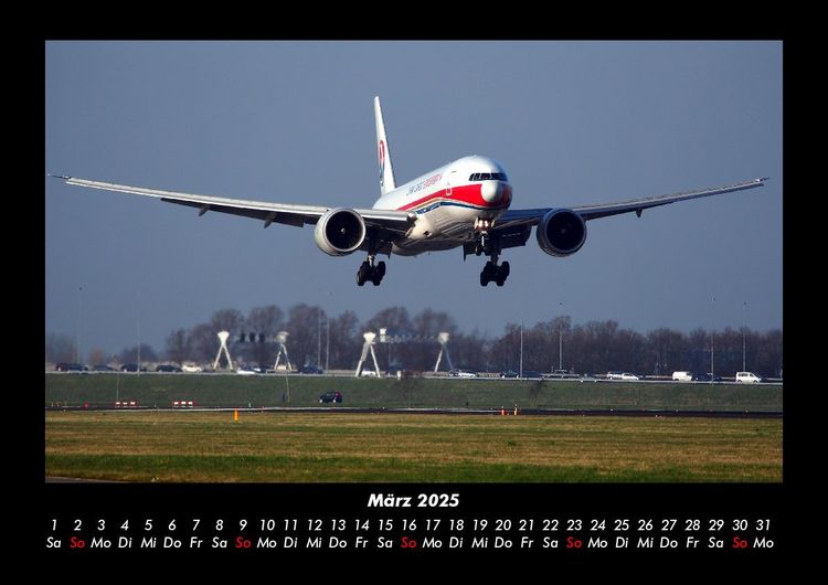 Produktbild: Flugzeuge 2025 Fotokalender DIN A3