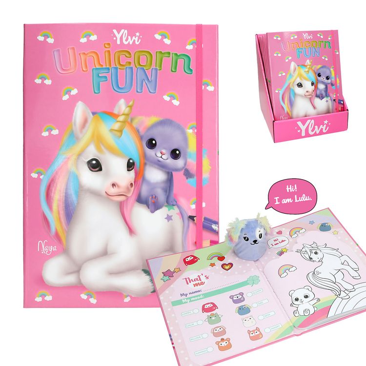 Produktbild: Ylvi Unicorn Fun Malbuch