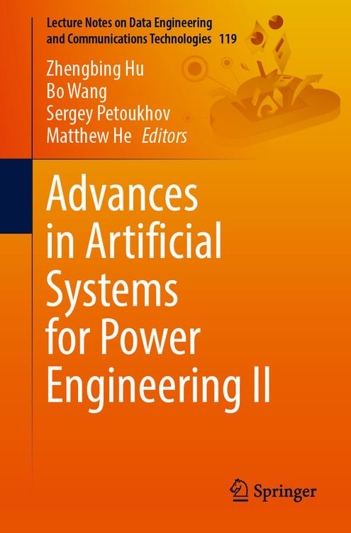 Produktbild: Advances in Artificial Systems for Power Engineering II