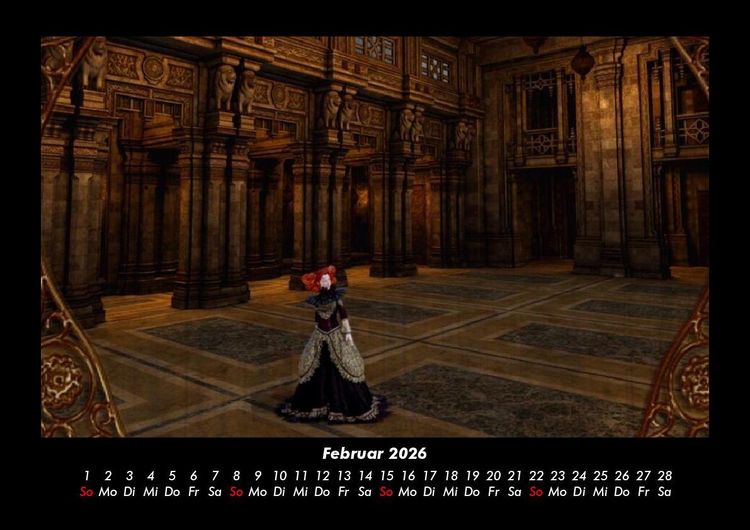 Produktbild: Mit Fantasy durch's Jahr 2026 Fotokalender DIN A3