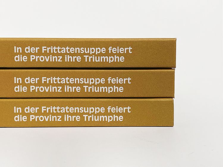 Produktbild: In der Frittatensuppe feiert die Provinz ihre Triumphe