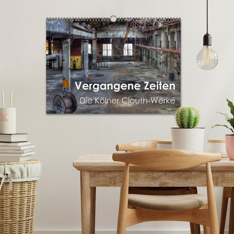 Produktbild: Vergangene Zeiten &ndash; Die K&ouml;lner Clouth-Werke (Wandkalender 2026 DIN A3 quer), CALVENDO Monatskalender