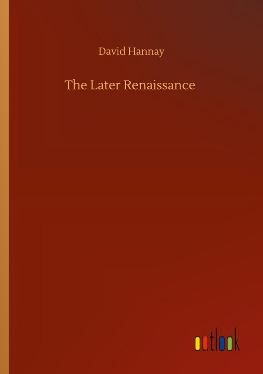 Produktbild: The Later Renaissance