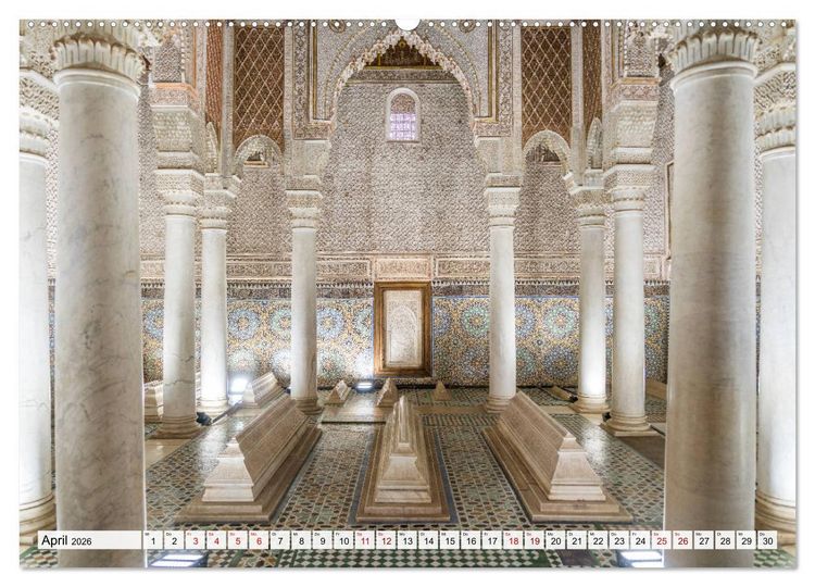 Produktbild: Marokko - Marrakesch (Wandkalender 2026 DIN A2 quer), CALVENDO Monatskalender