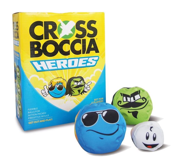 Produktbild: Crossboccia&reg; Doublepack HEROES 2x3er Set f&uuml;r 2 Spieler Mexican & Dude