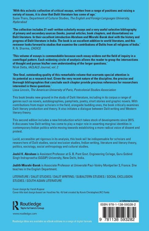 Produktbild: Dalit Literatures in India