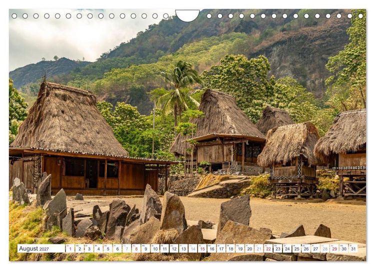 Produktbild: S&uuml;dostasien - Indonesien (Wandkalender 2027 DIN A4 quer), CALVENDO Monatskalender