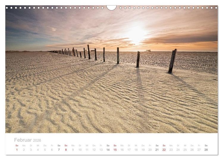 Produktbild: St. Peter-Ording (Wandkalender 2026 DIN A3 quer), CALVENDO Monatskalender