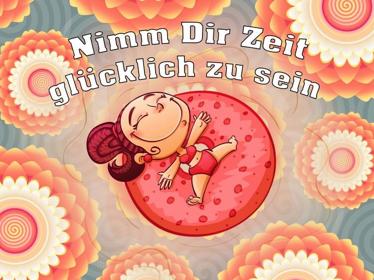 Produktbild: CALVENDO Puzzle Nimm Dir Zeit gl&uuml;cklich zu sein | 1000 Teile Lege-Gr&ouml;&szlig;e 64x48cm Foto-Puzzle f&uuml;r gl&uuml;ckliche Stunden