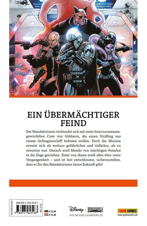 Produktbild: Star Wars (Pocket Edition): The Mandalorian Staffel I.2: Der Mann unter dem Helm