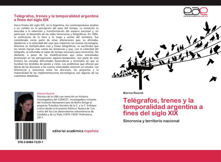 Produktbild: Tel&eacute;grafos, trenes y la temporalidad argentina a fines del siglo XIX