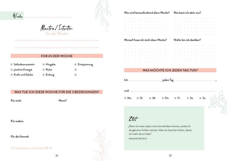 Produktbild: Mein Selfcare-Journal