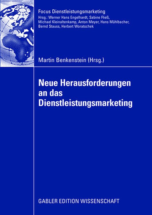 Produktbild: Neue Herausforderungen an das Dienstleistungsmarketing