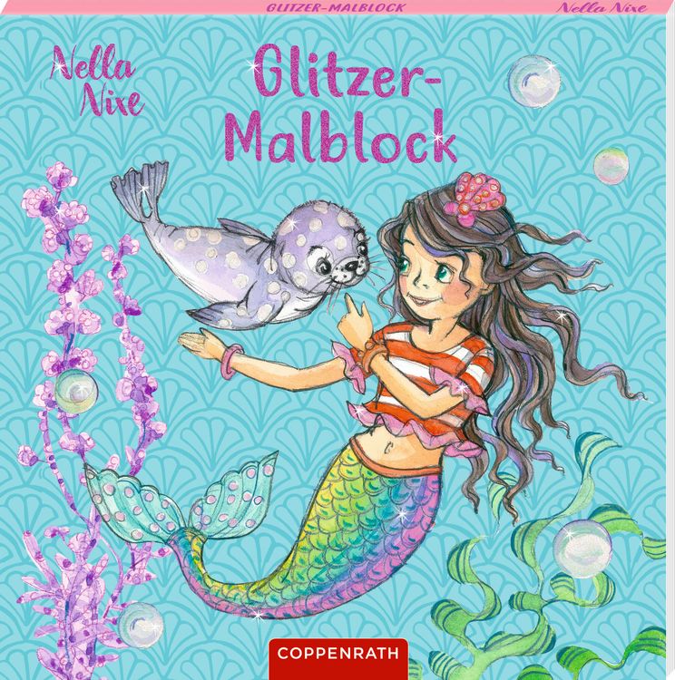 Produktbild: Glitzer-Malblock (Nella Nixe)