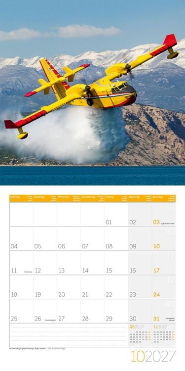 Produktbild: Feuerwehr Kalender 2027 - 30x30 - Art12