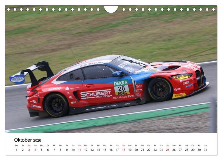 Produktbild: GT Masters (Wandkalender 2026 DIN A4 quer), CALVENDO Monatskalender