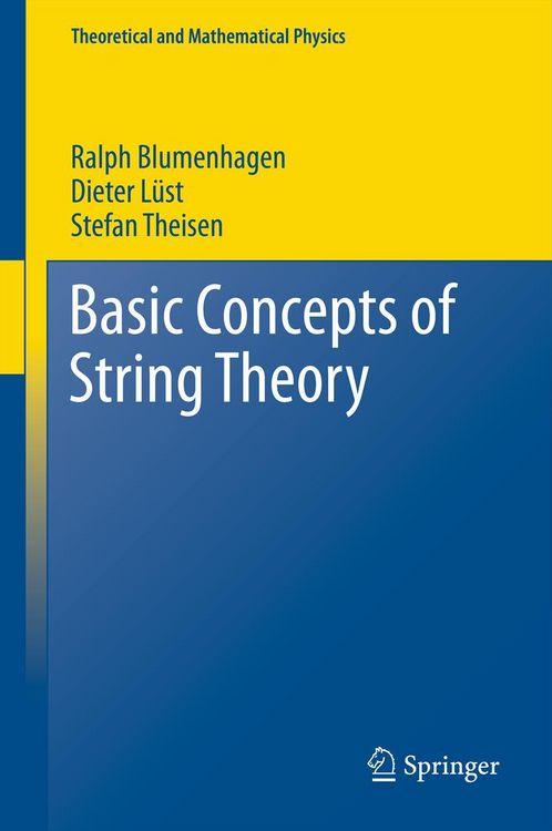 Produktbild: Basic Concepts of String Theory