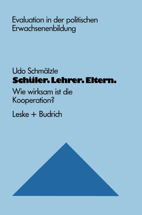 Produktbild: Sch&uuml;ler. Lehrer. Eltern.