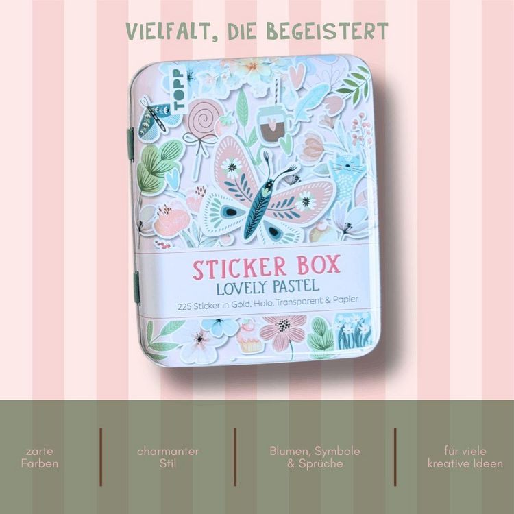 Produktbild: Sticker Box - Lovely Pastel