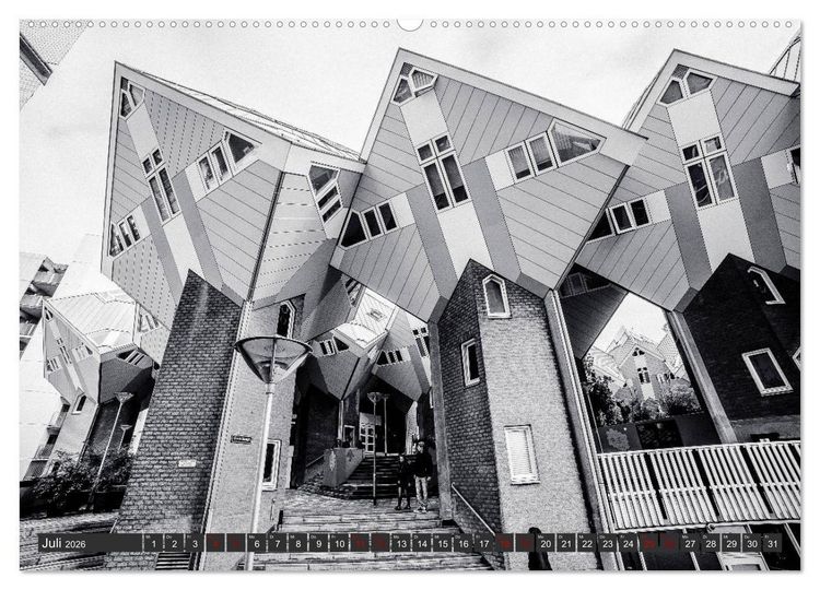 Produktbild: Ein Blick auf Rotterdam (Wandkalender 2026 DIN A2 quer), CALVENDO Monatskalender