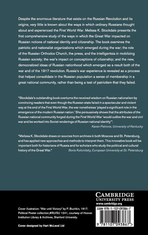 Produktbild: Mobilizing the Russian Nation